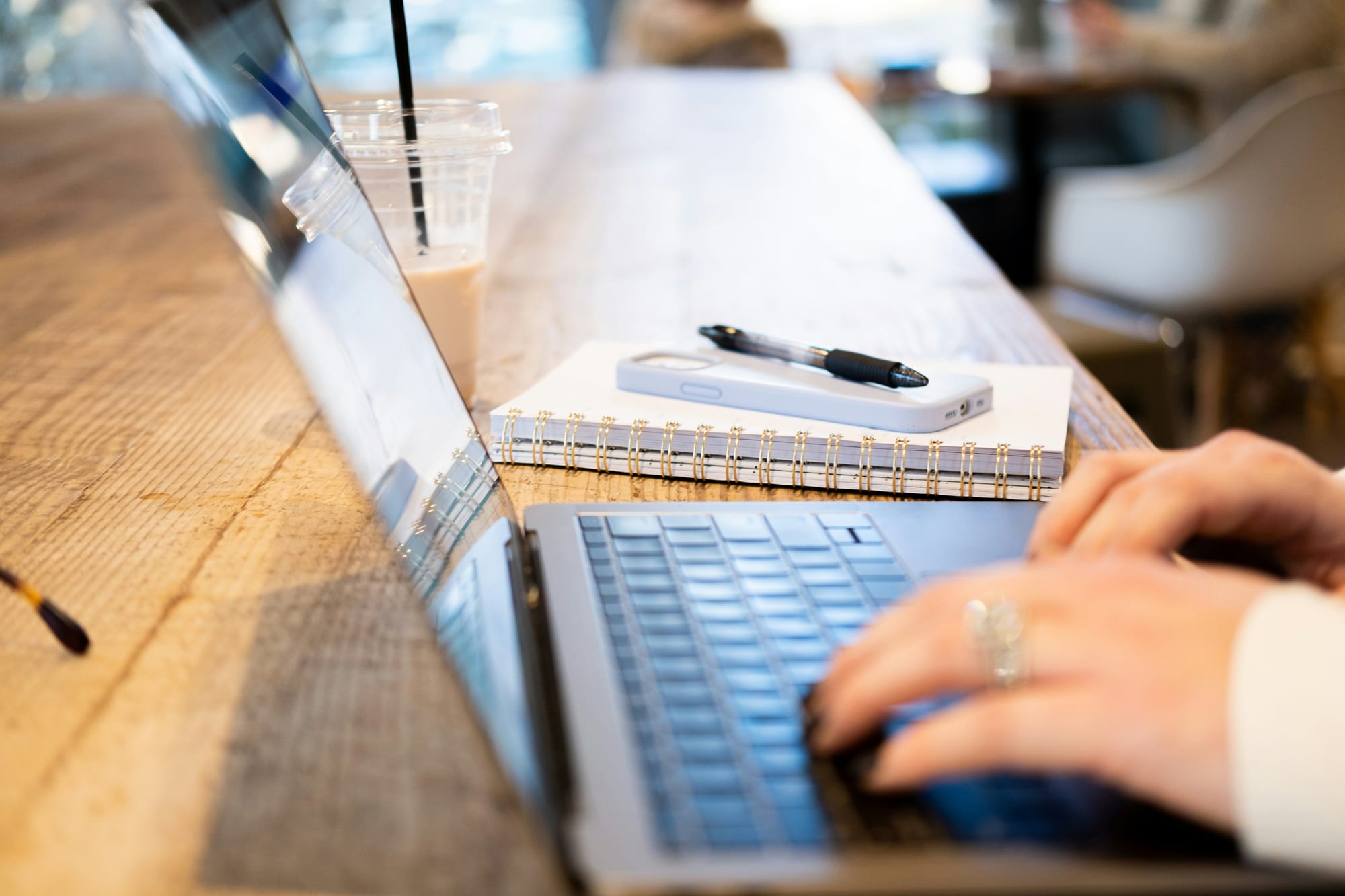 man working on new marketing workflow tools