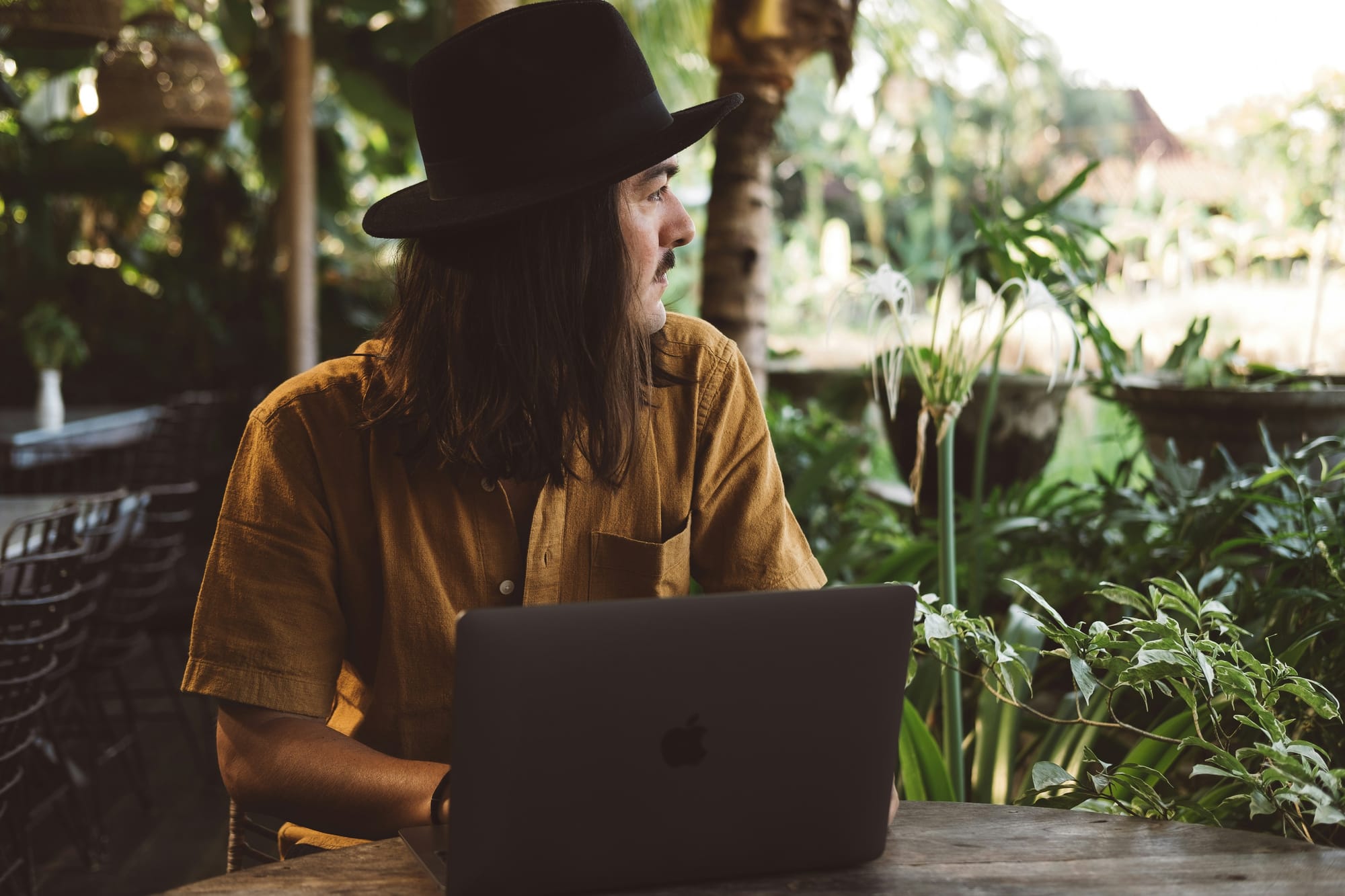 person working on Cold Email Follow Up