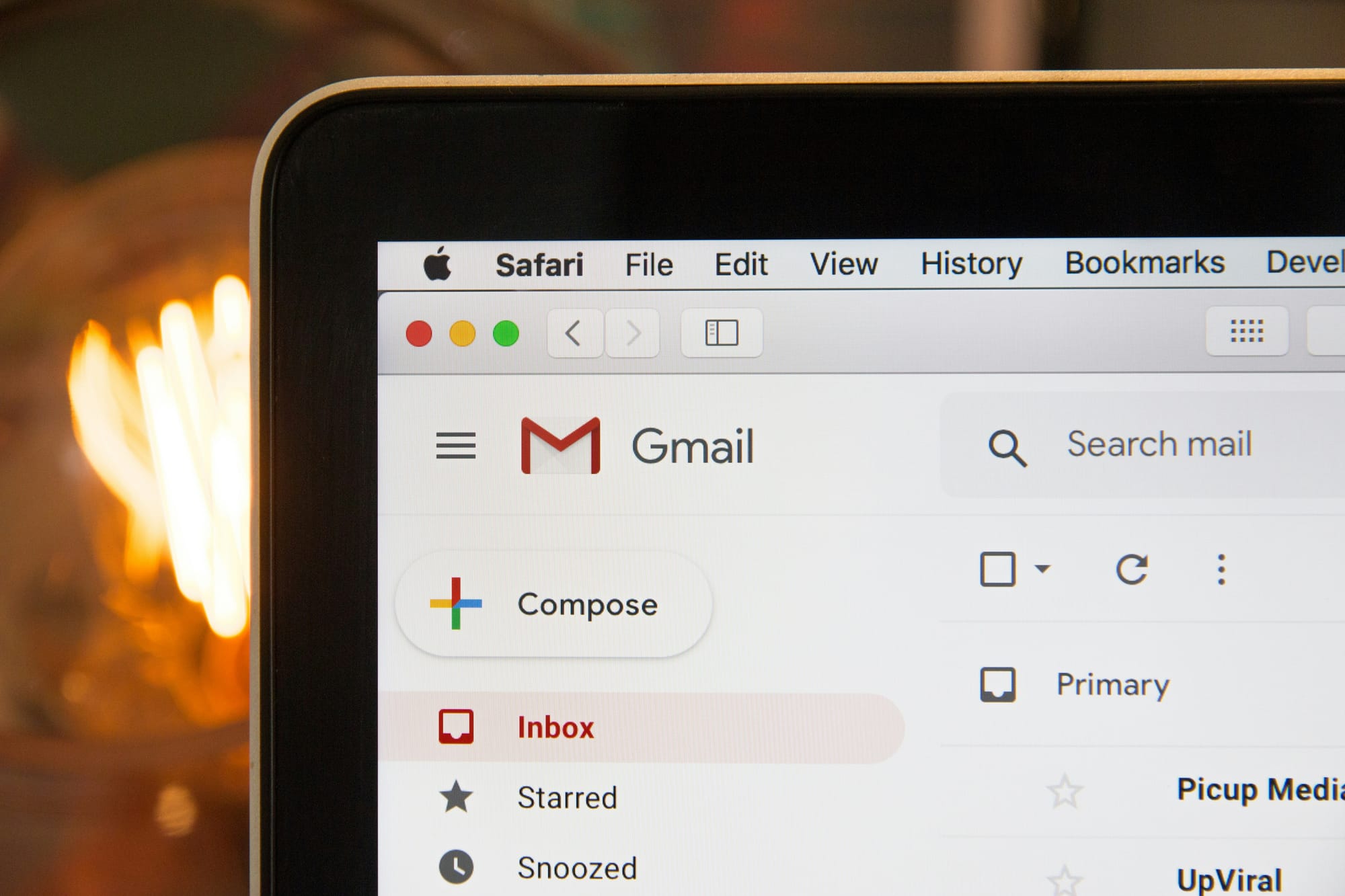 gmail inbox of a user - Email Workflow Automation