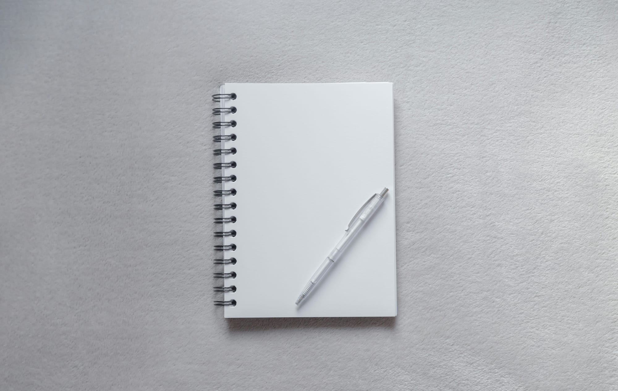 a notebook for writing email draft - Cold Outreach Strategy