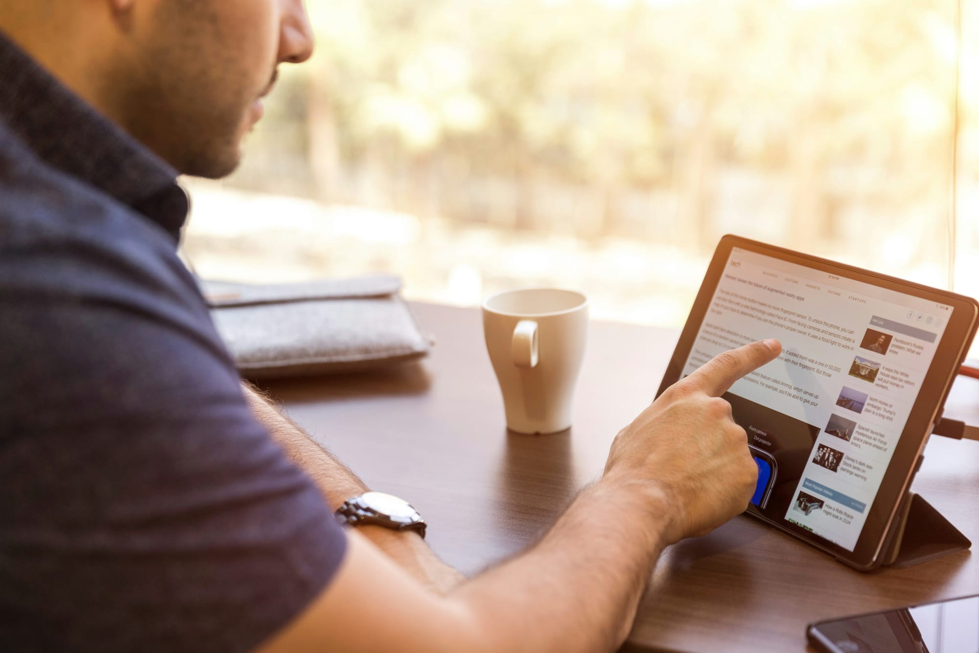 person reading about challenges related to Cold Email Marketing Services