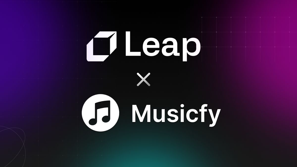 Leap AI Partners with Musicfy: Bringing AI to Music 🎵