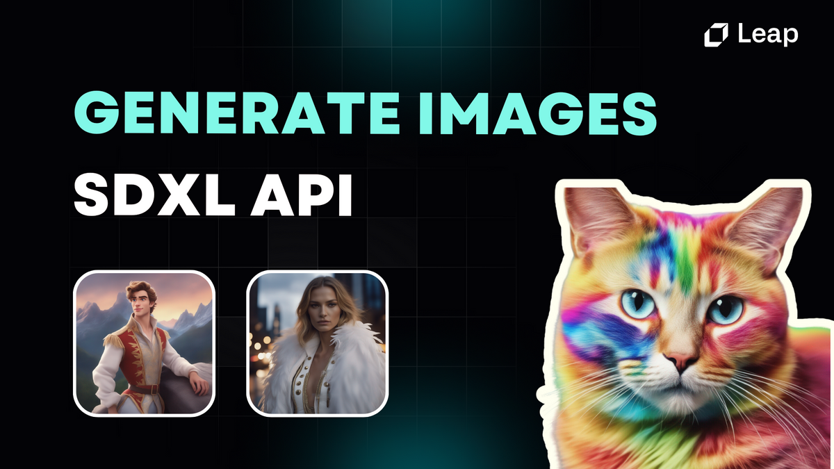 Generate Images with Stable Diffusion XL API on Leap AI