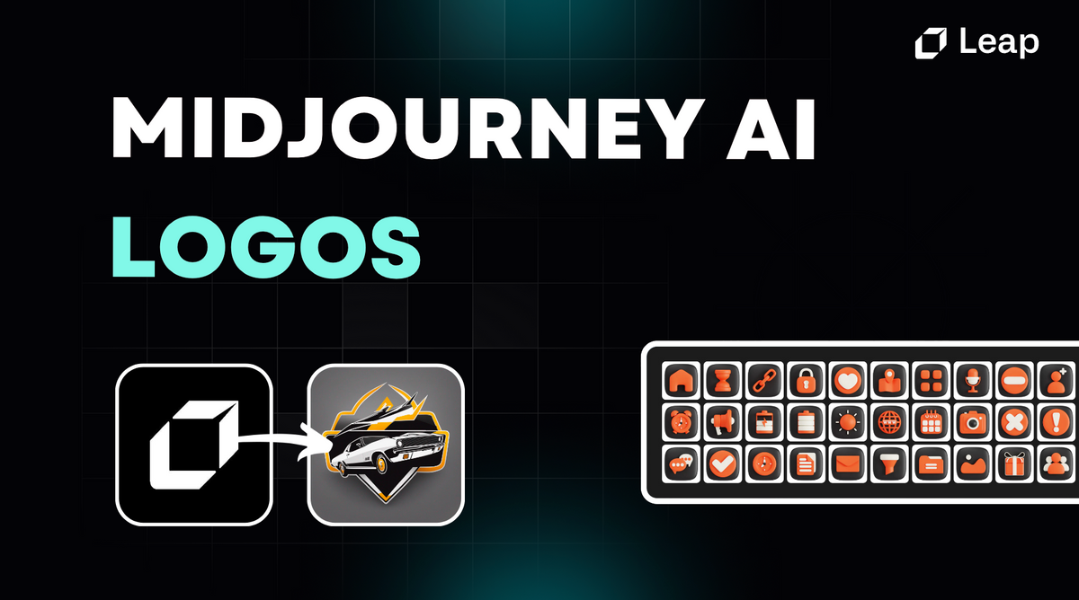 Elevate Your Brand with Midjourney AI Logos Powered by Leap AI