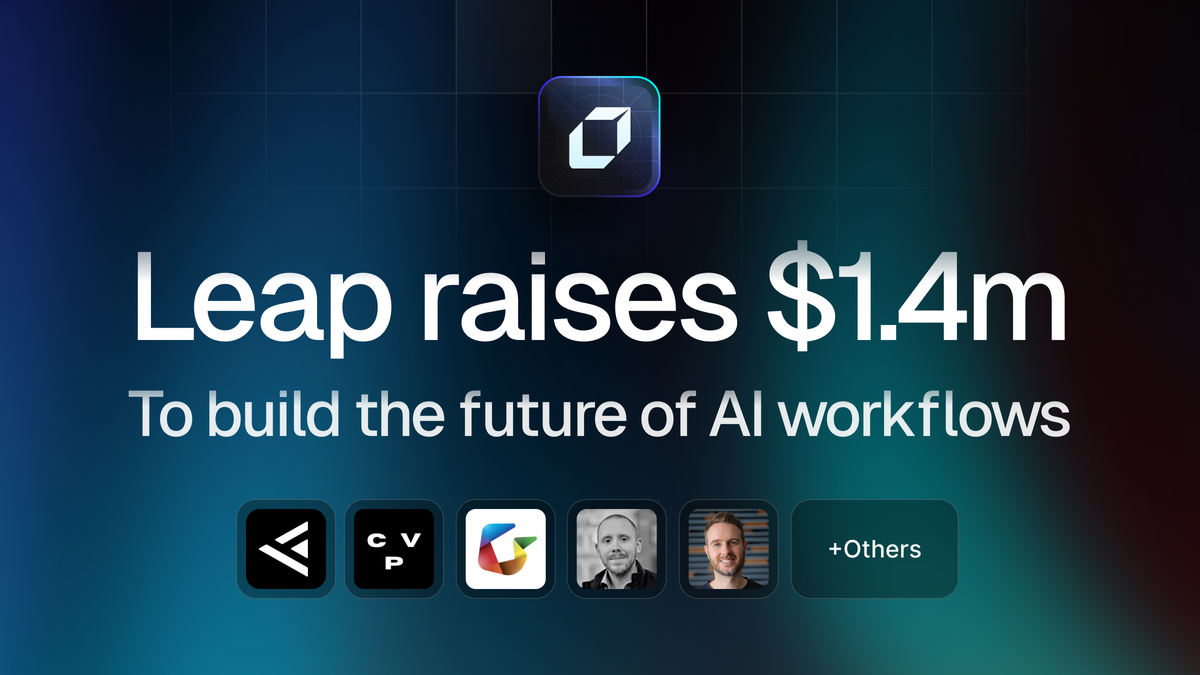 Our Latest Fundraise: Empowering Teams to Build No-Code AI Workflows