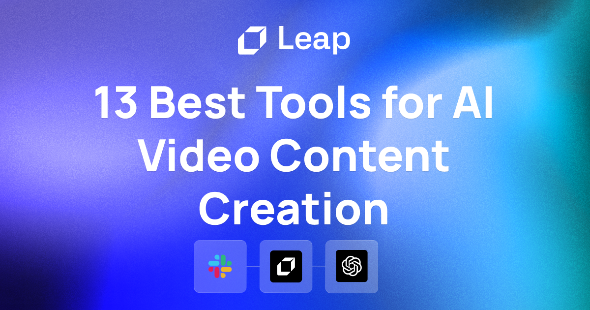 Complete Guide on 13 Best Tools for AI Video Content Creation