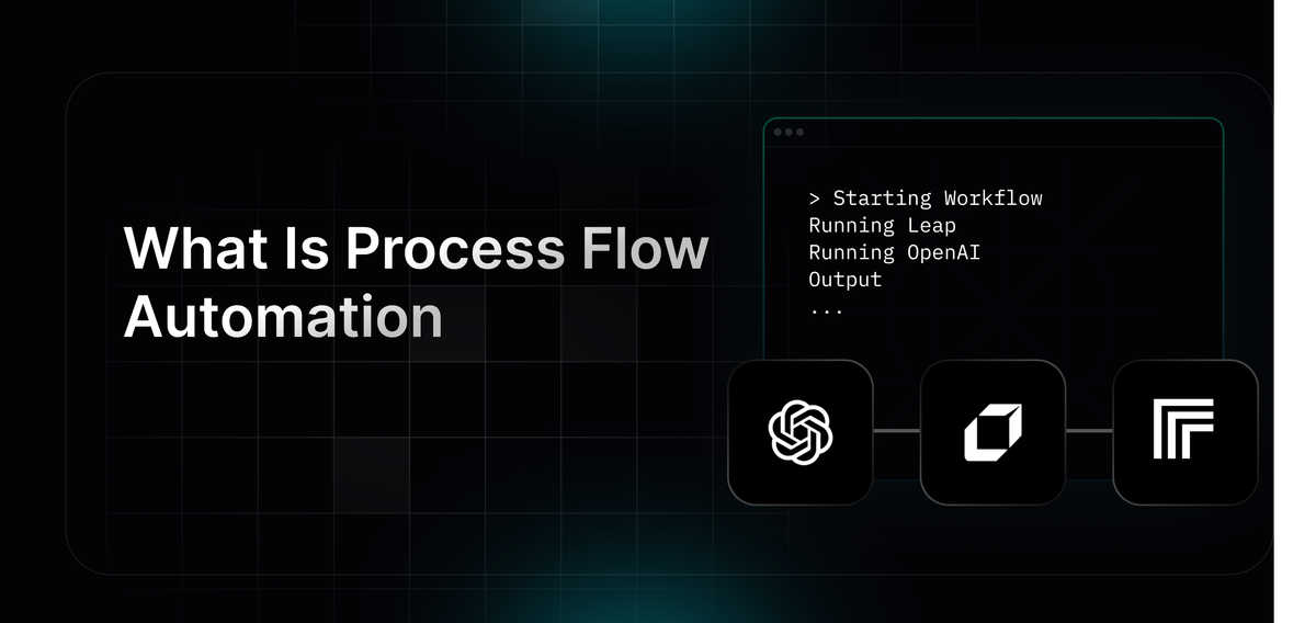 Complete Guide on What Is Process Flow Automation