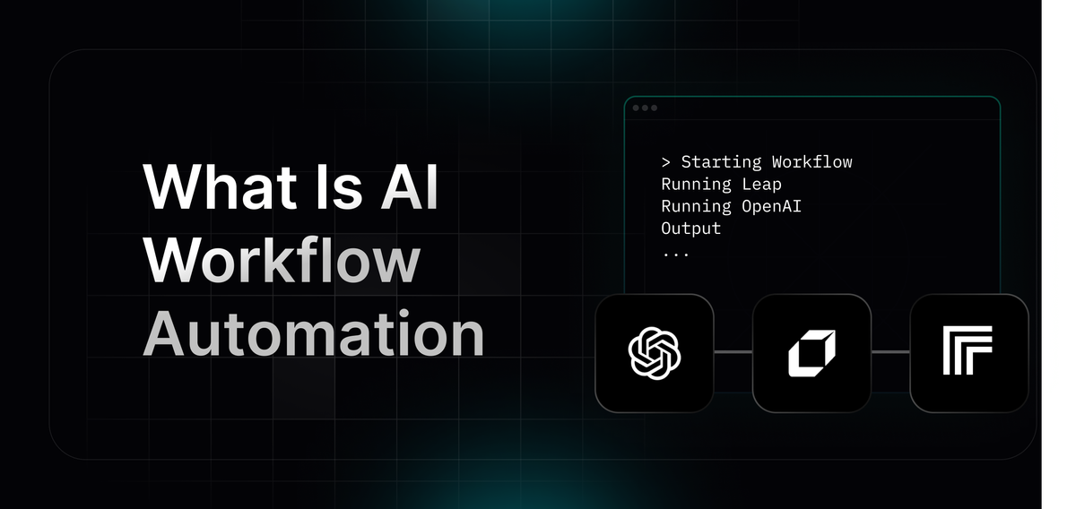 Complete guide on ai workflow automation