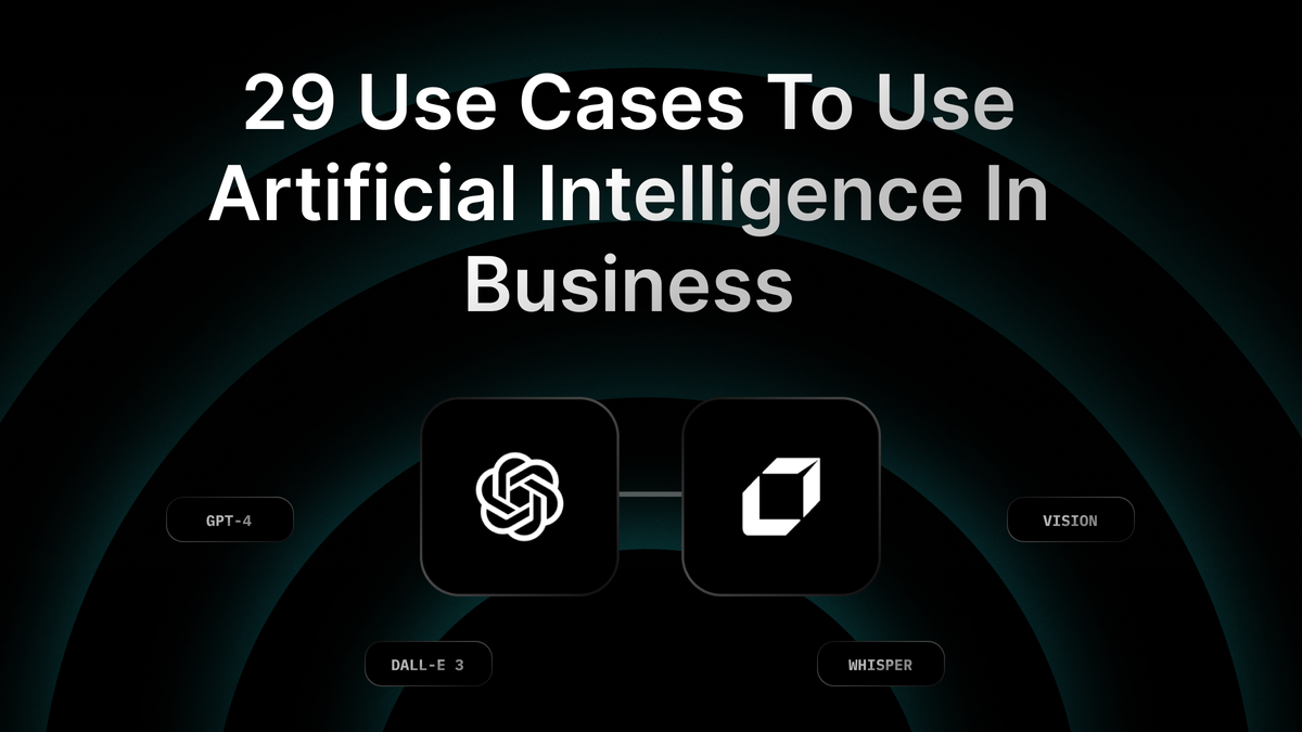 Complete Guide on 29 Use Cases To Use Artificial Intelligence In Business