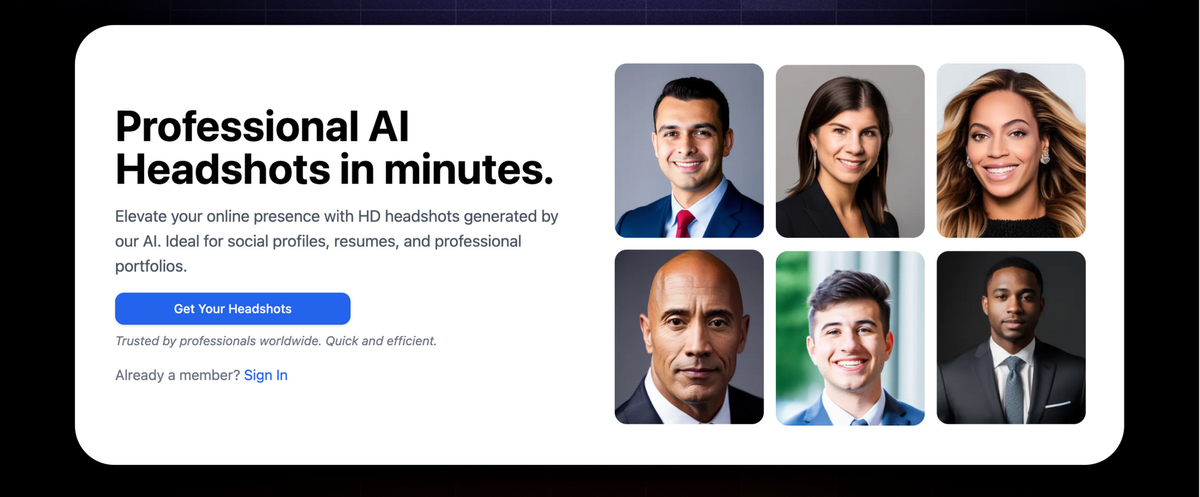 Meet Headshot AI: An Open-Source App That Generates Professional Headshots in Minutes.