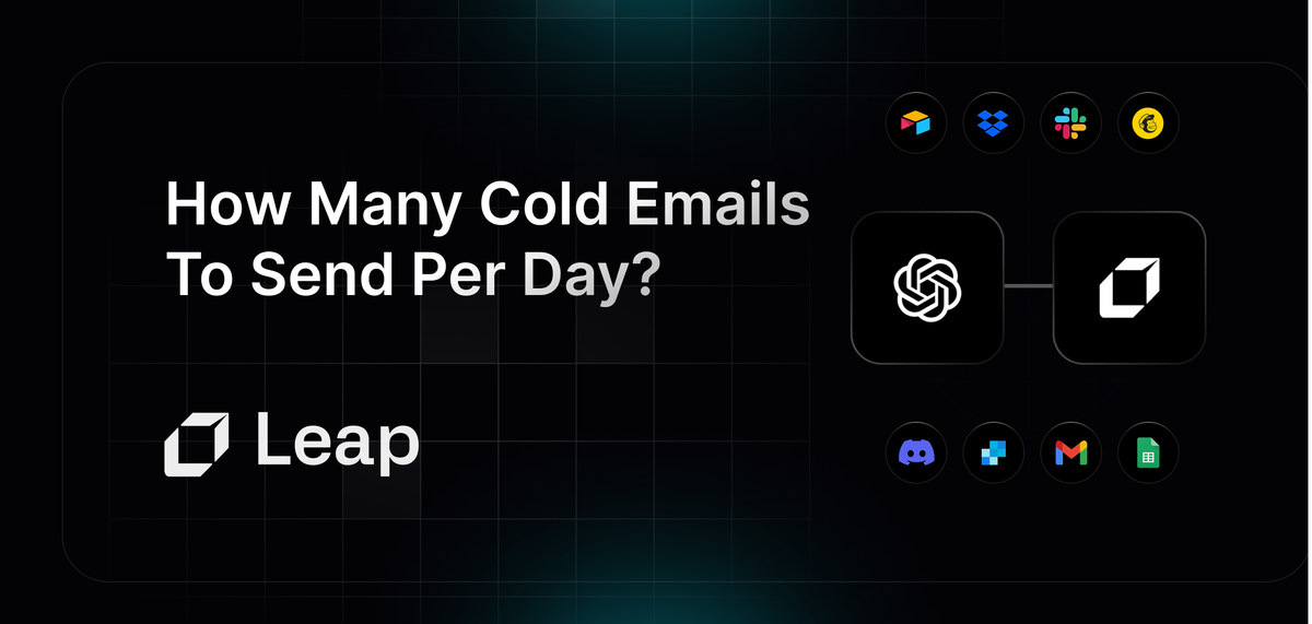 How Many Cold Emails To Send Per Day