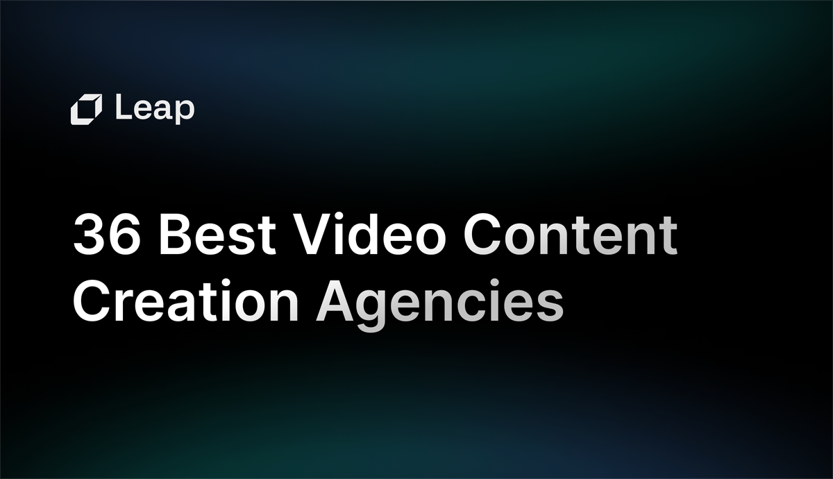 Guide on 36 Best Video Content Creation Agencies