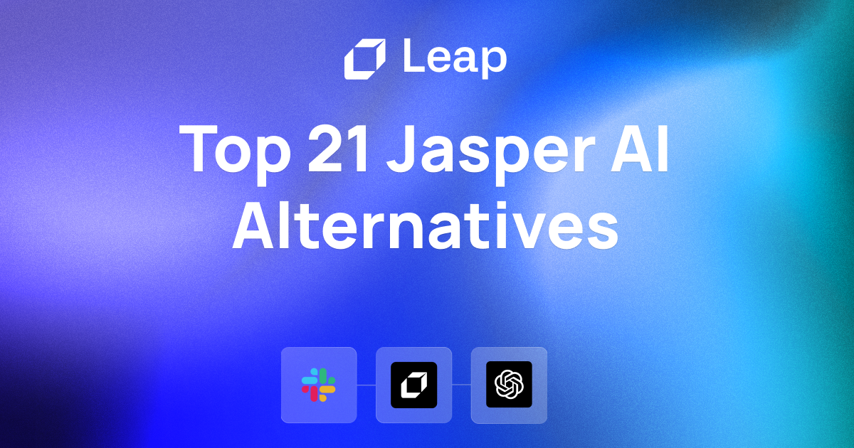 Top 21 Jasper AI Alternatives