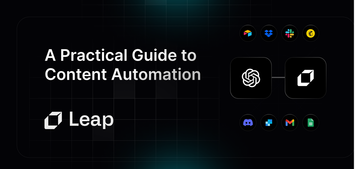 A Practical Guide to Content Automation
