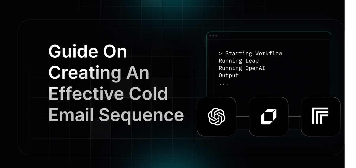 Guide On Creating An Effective Cold Email Sequence