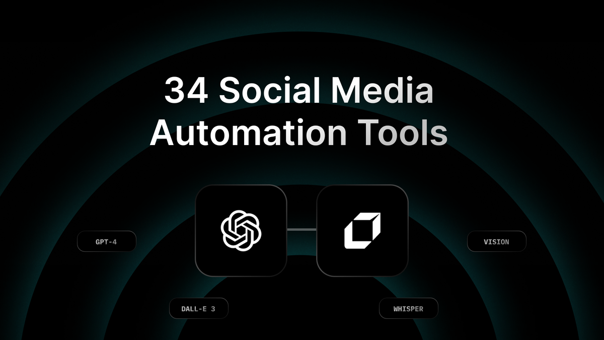 Guide on 34 Social Media Automation Tools