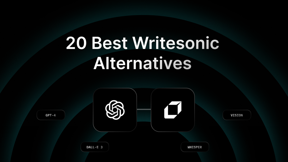 Guide on 20 Best Writesonic Alternatives