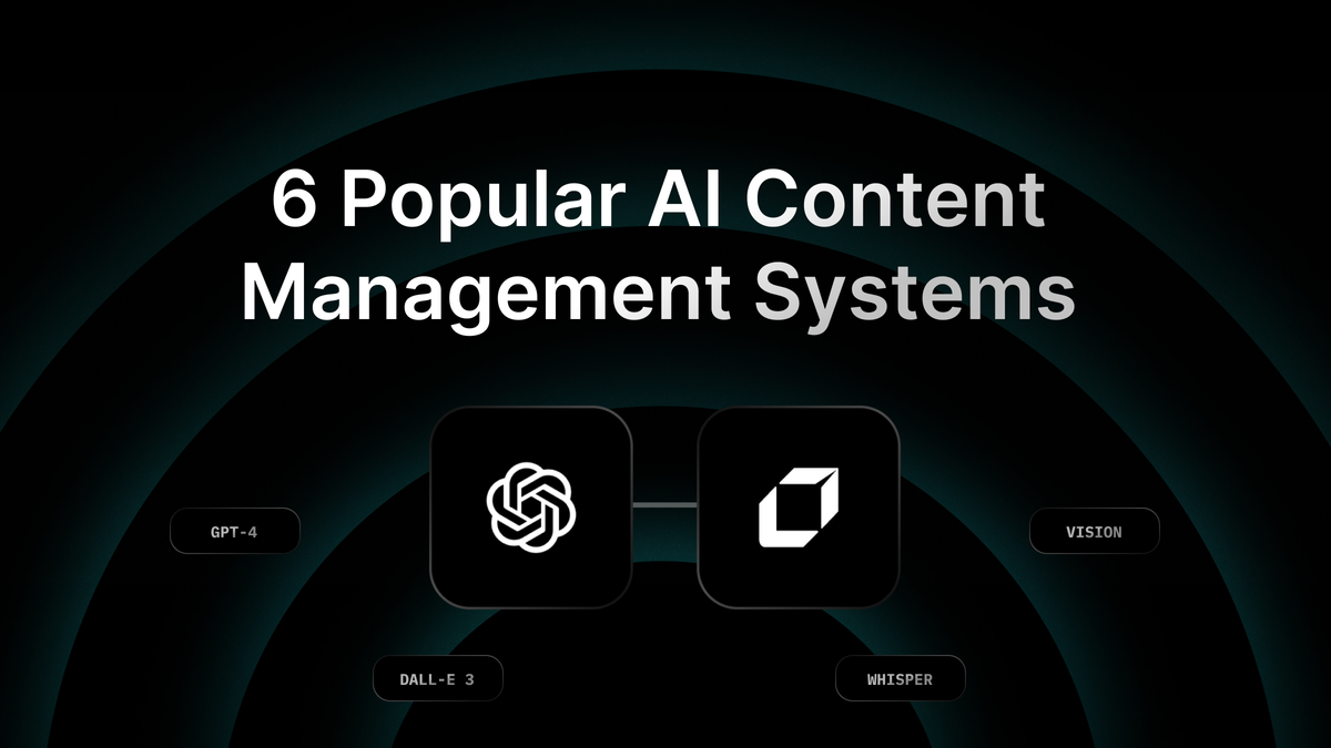 6 Most Popular AI Content Management Systems 