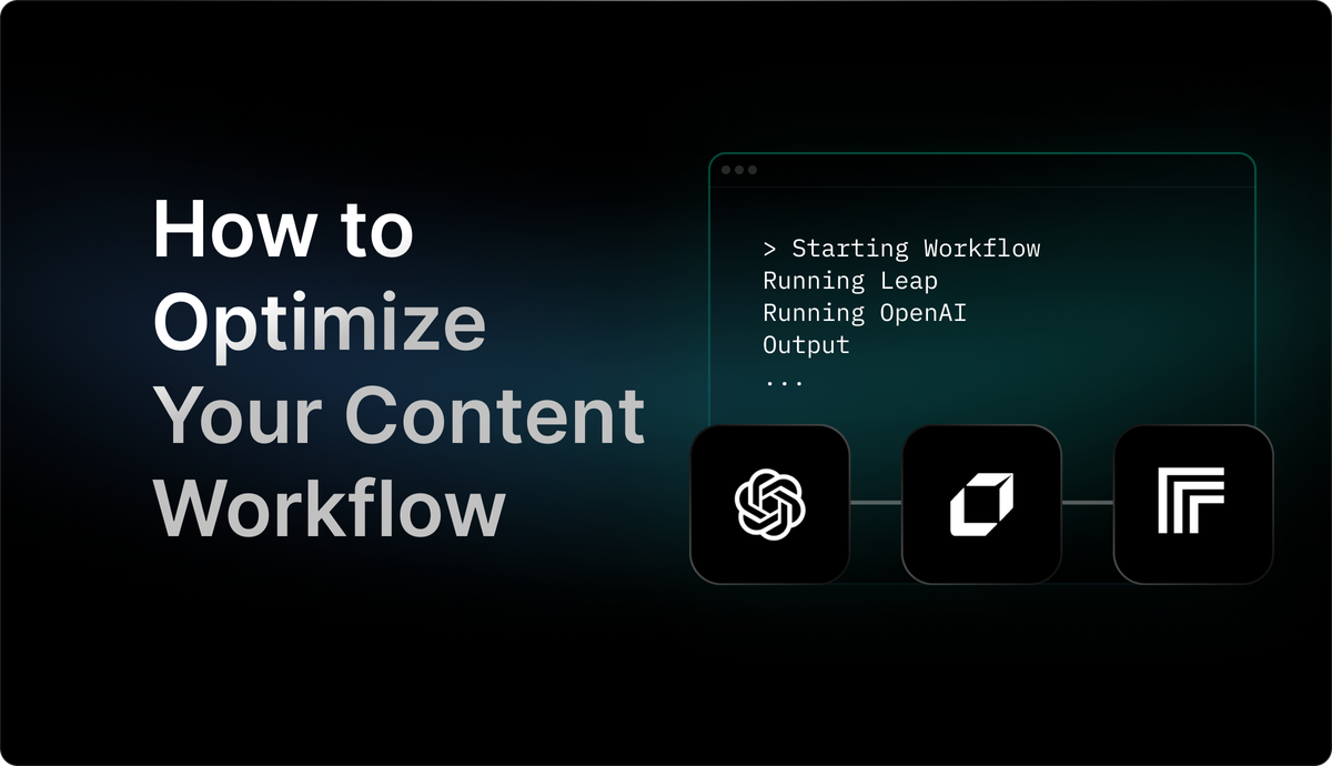 Guide on How to Optimize Your Content Workflow