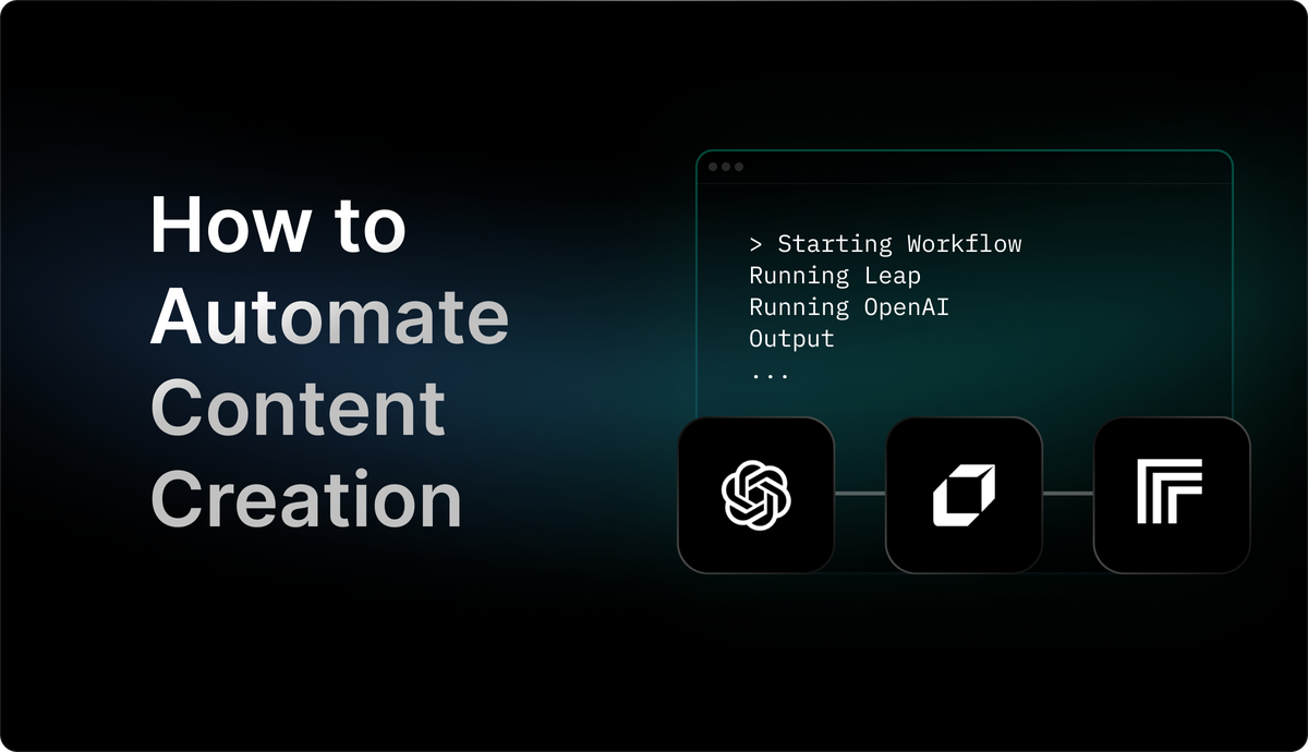 How To Automate Content Creation