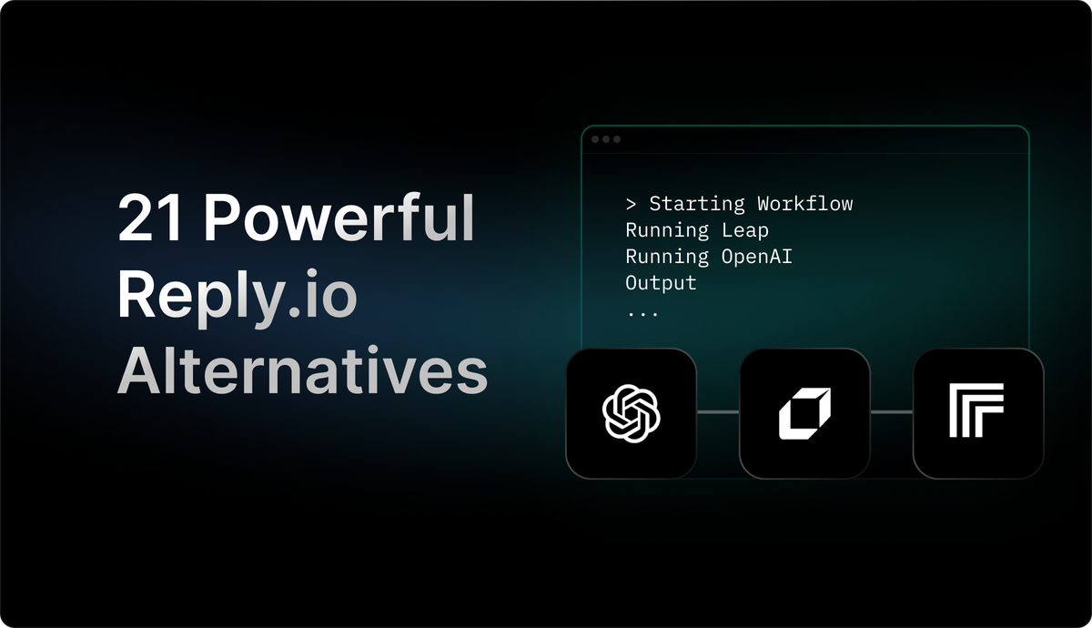 21 Powerful Reply.io Alternatives