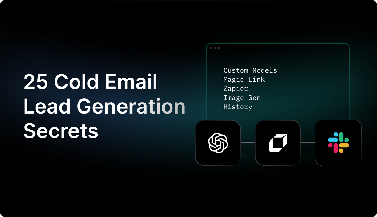 25 Cold Email Lead Generation Secrets 