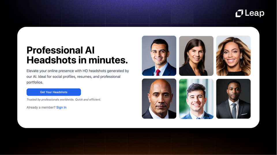 Meet Headshot AI: An Open-Source App That Generates Professional Headshots in Minutes.