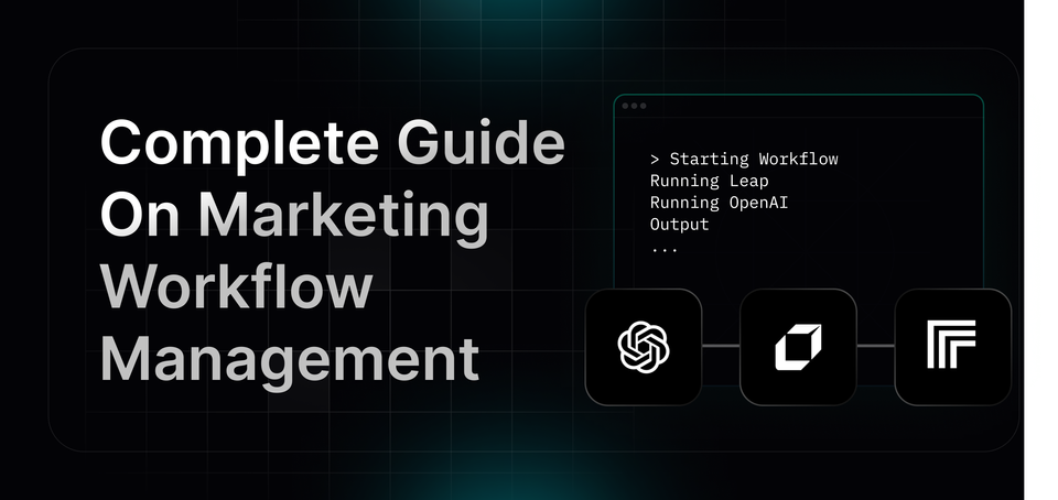 Complete Step-by-Step Guide On Marketing Workflow Management