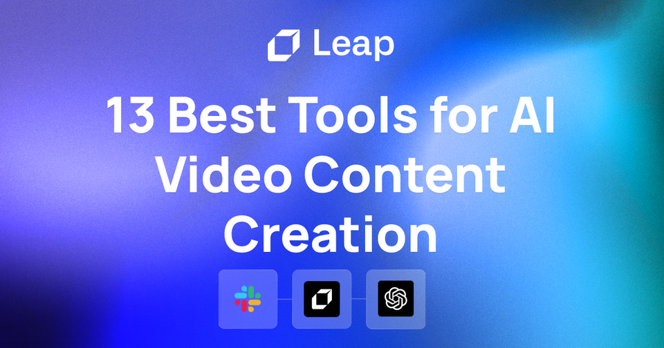 13 Best Tools for AI Video Content Creation (2024)